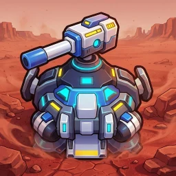 أيقونة Space Base: Idle Tower Defense